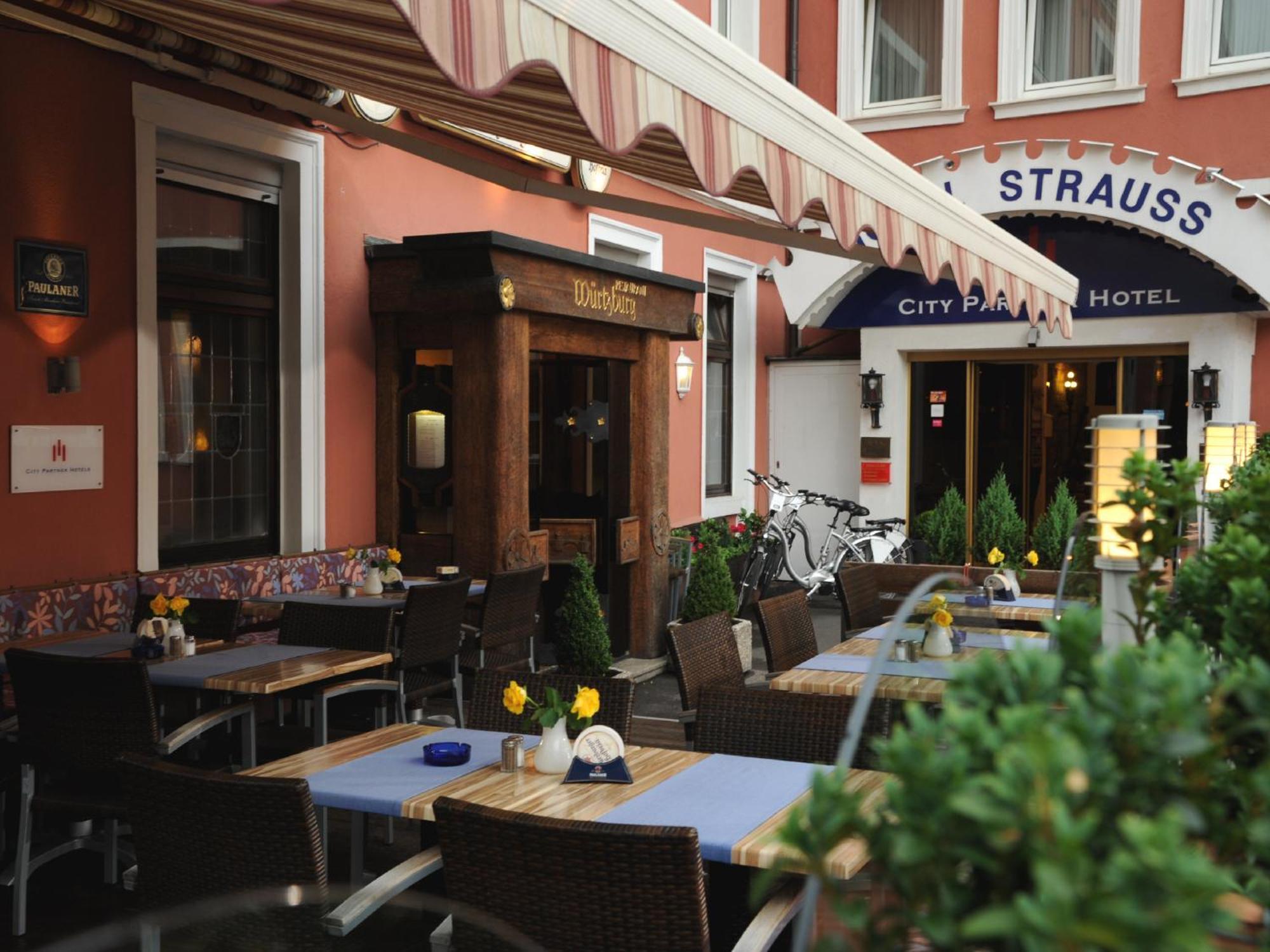 City Partner Hotel Strauss Würzburg Buitenkant foto